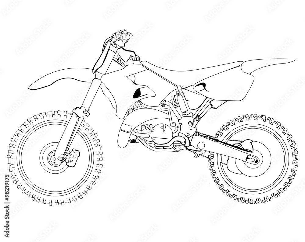Bike, sketch, HD phone wallpaper | Peakpx