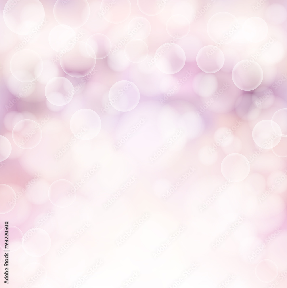soft pink bokeh background. vector illustration