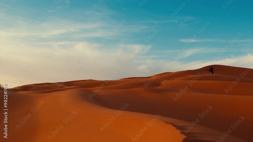 Sahara Desert landscape. Sif Es Souane big dunes. Sahara Desert landscape. Sif Es Souane big dunes.