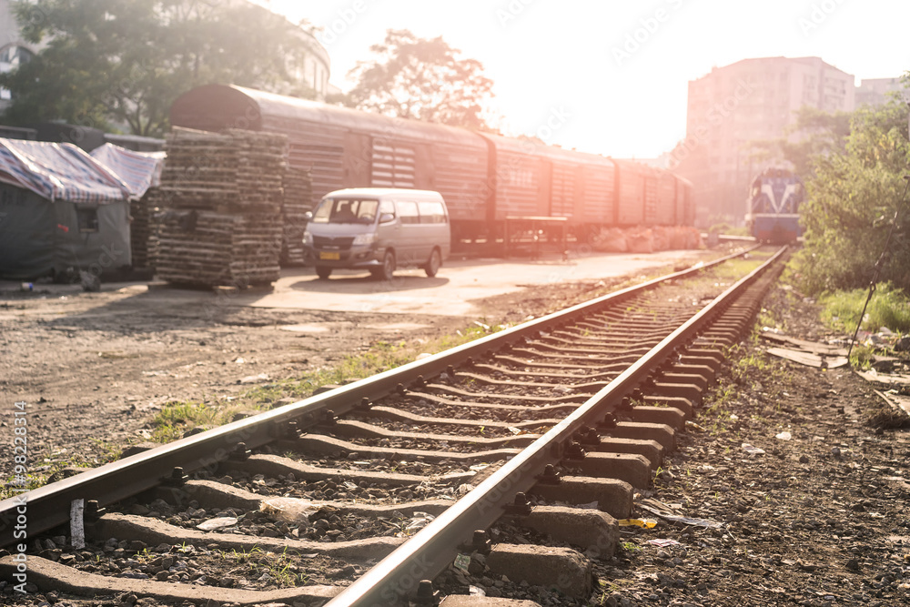 Obraz premium railway