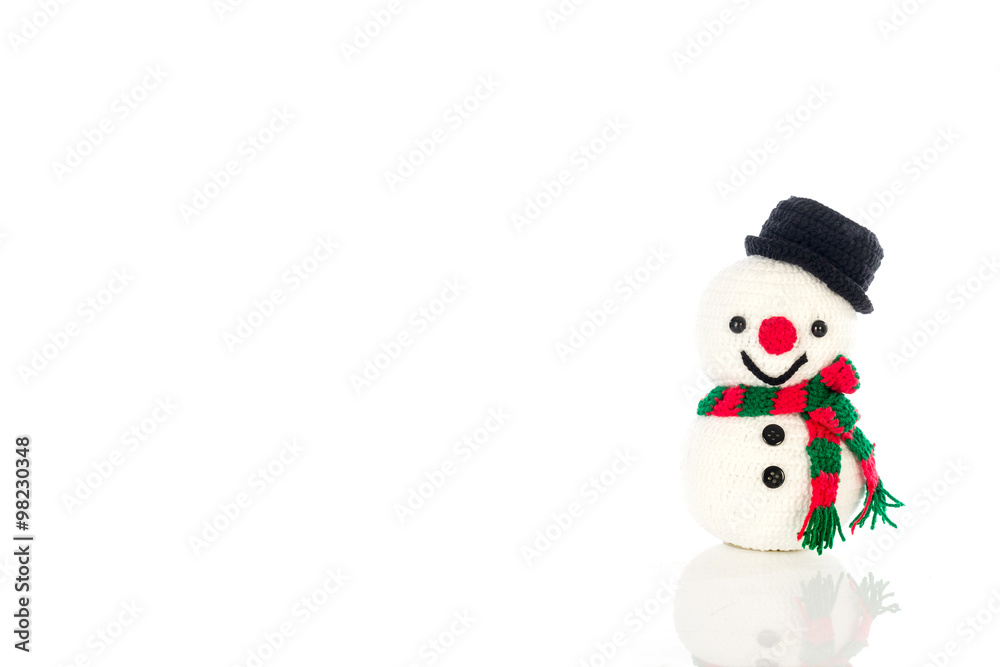 Snowman smiling Snowman smiling