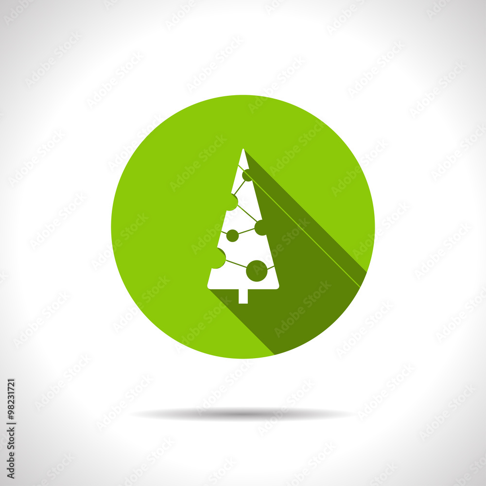 Vector christmas icon. Vector christmas icon.