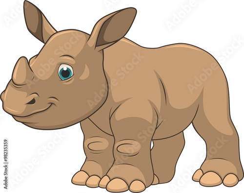 Cute little rhino