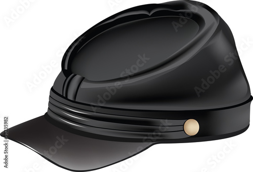 cappello con visiera stile secessione