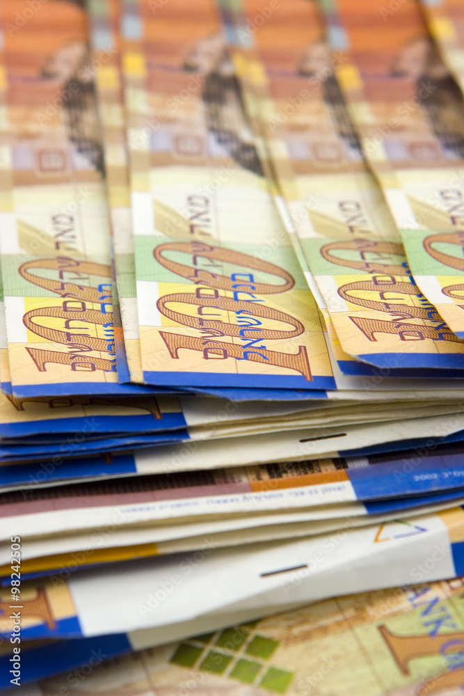 Lot Of Israel Money - 100 shekels