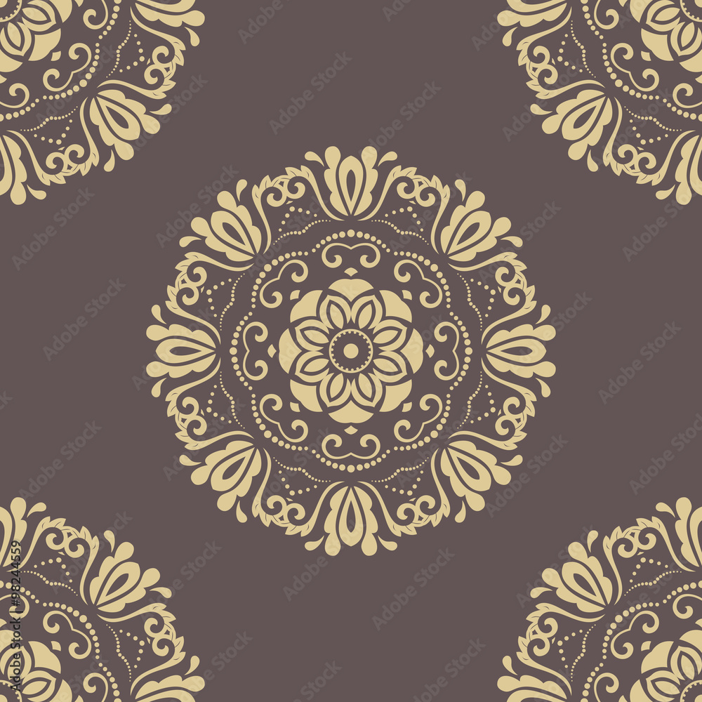 Seamless Oriental Vector Background