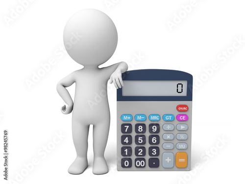 The 3D guy and a calculator