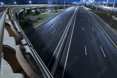 Empty Highway At Night © Dmitry Pistrov