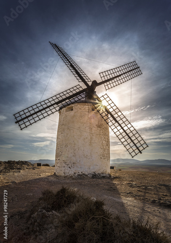 Windmill. Castilla la Mancha. Spain