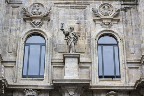 Detalle de la Catedral de Santiago de Compostela © Roi sande