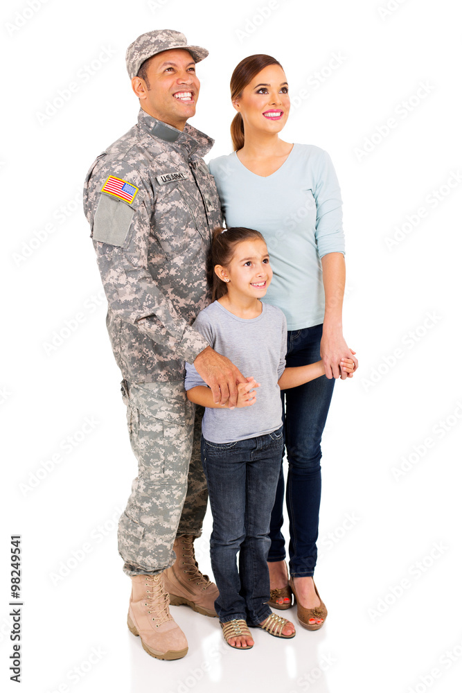 american military family