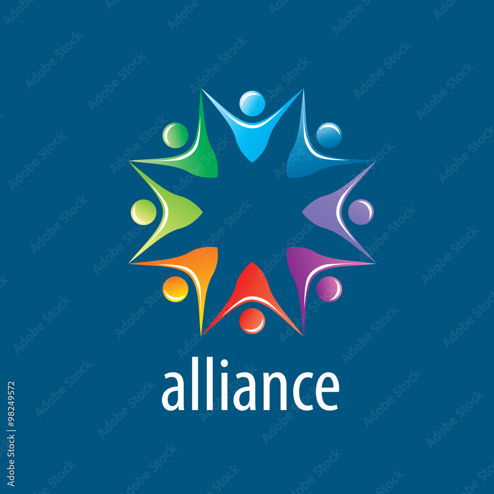 Obraz premium Human Alliance logo