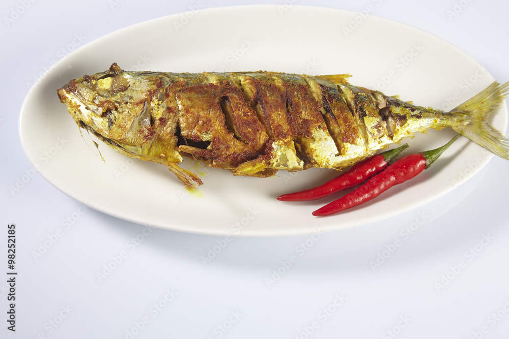 turmeric fried fish