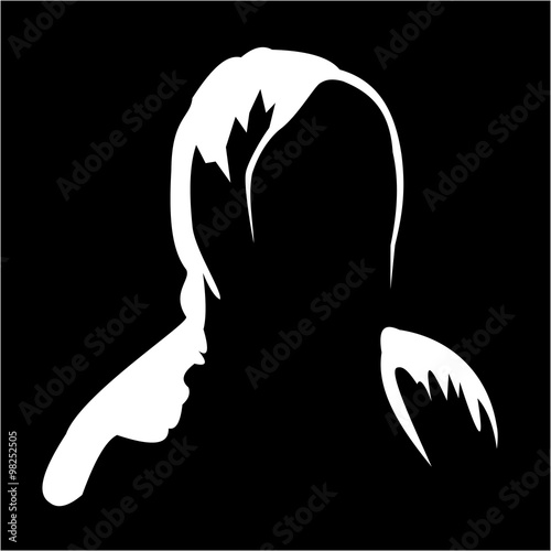 Silhouette of anonymous