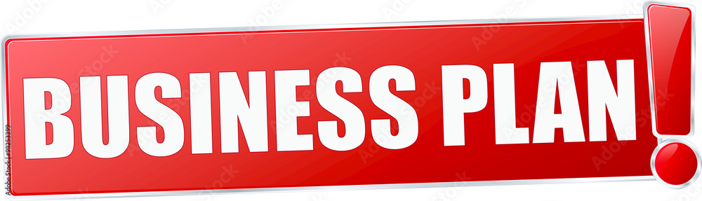 modern red business plan vector sign in red with metallic border and a exclamation mark modern red business plan vector sign in red with metallic border and a exclamation mark