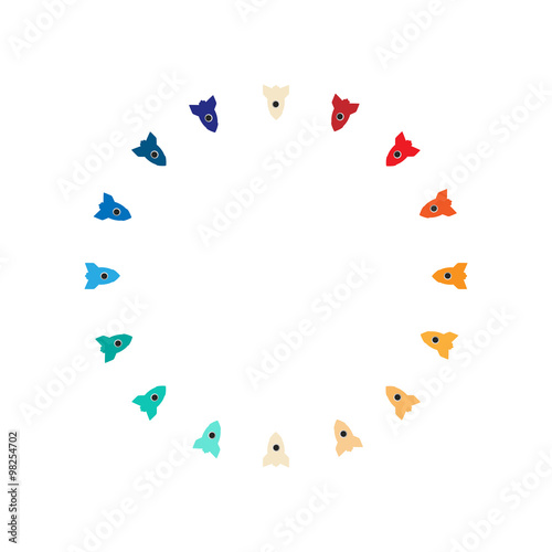 Business Team circle