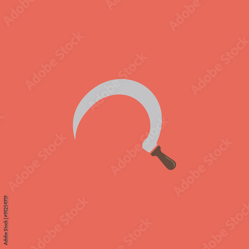 Sickles flat icon