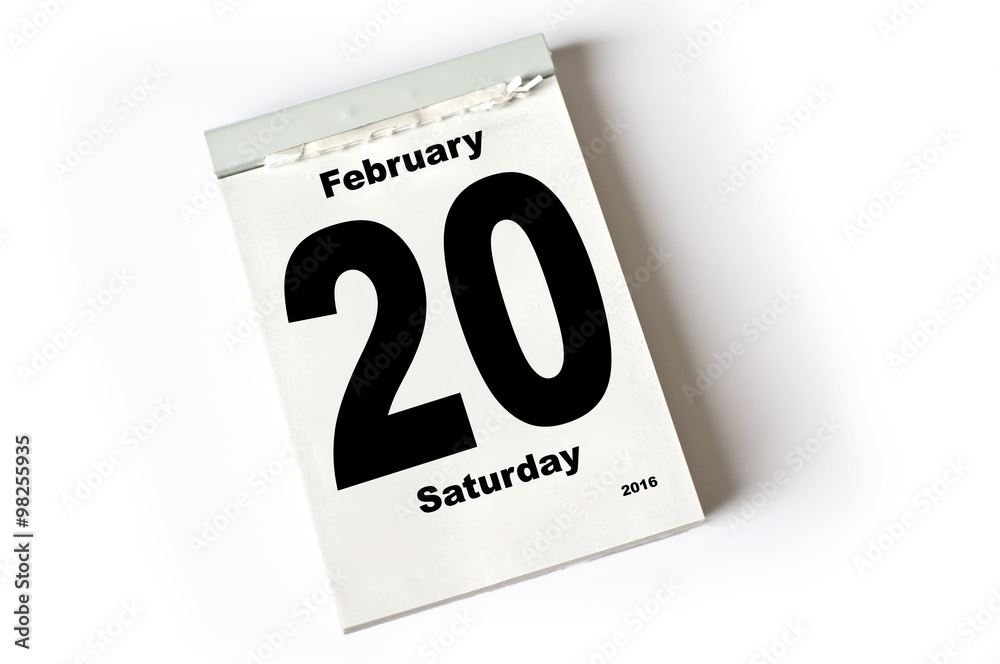 20. February 2016 20. February 2016