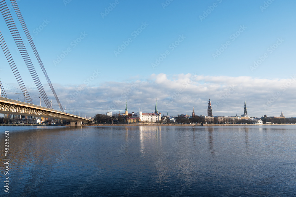 Riga, capital of Latvia.