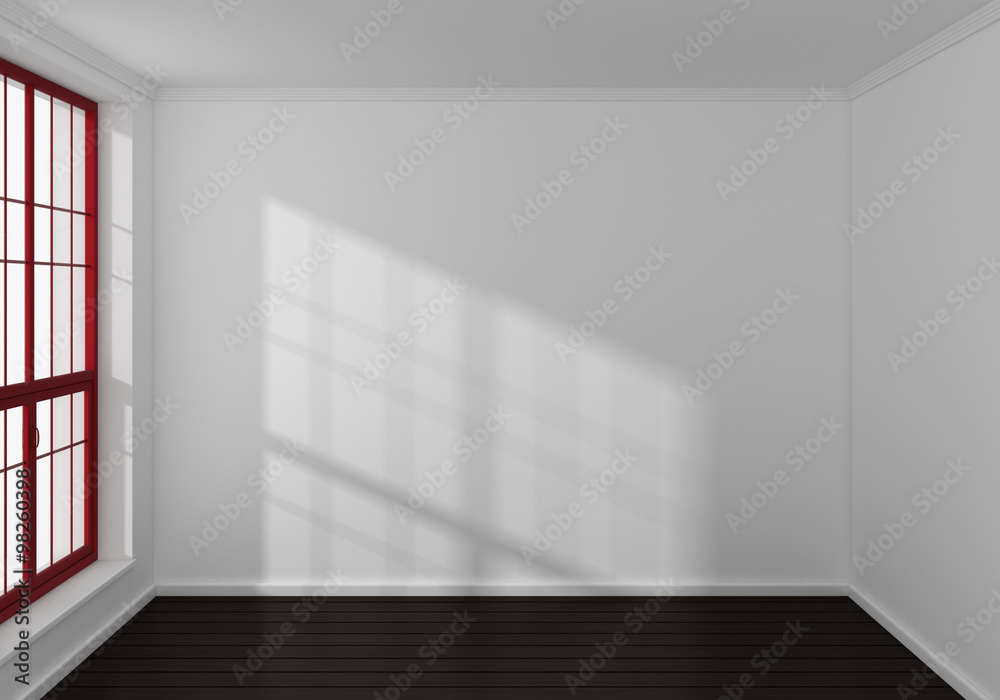 Fototapeta premium 3d renderowane wnętrze.