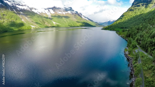 Aerial footage from Beautiful Nature Norway. Shot in 4K (ultra-high definition (UHD)) photo