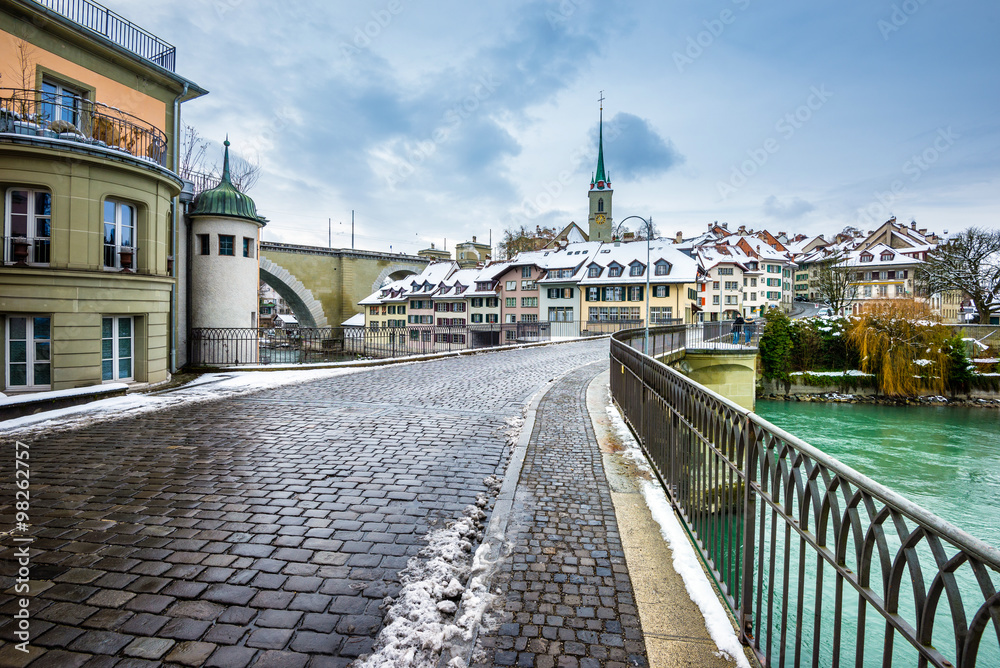 Nydeggbrücke und Altstadt von Bern
