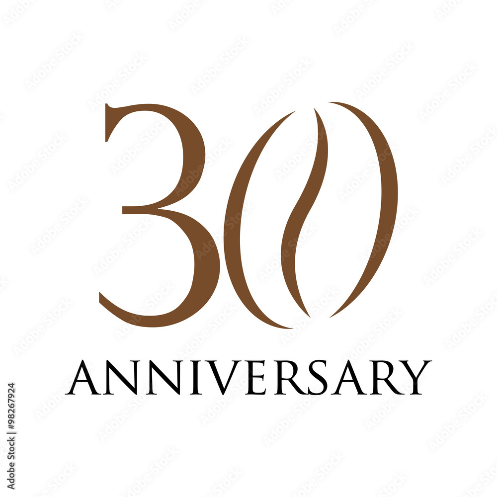 Fototapeta premium annyversary coffee beans