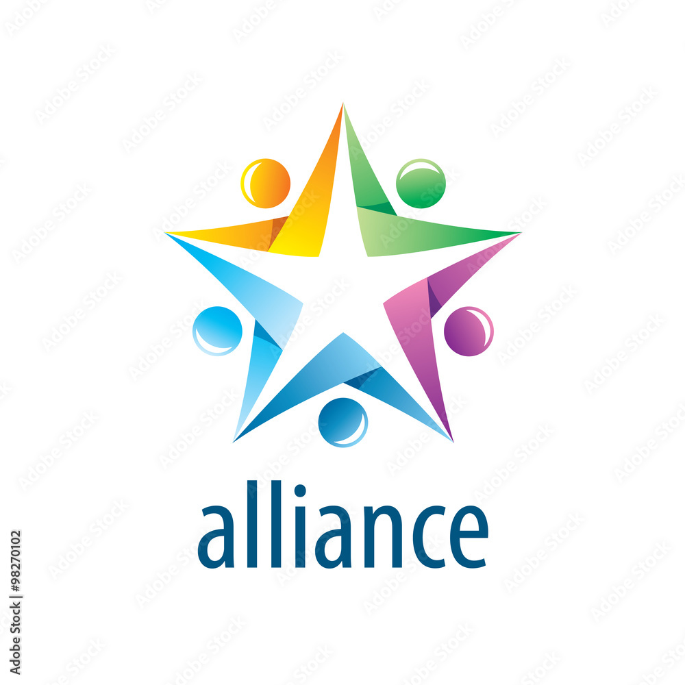 Obraz premium Human Alliance logo