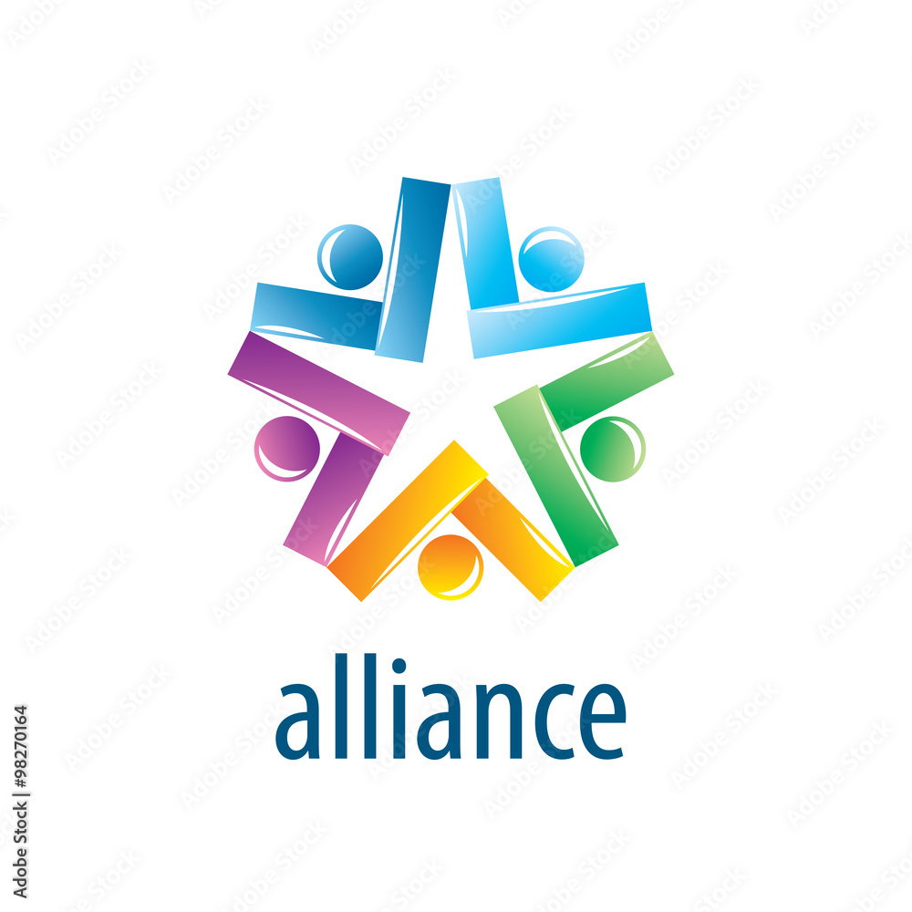 Obraz premium Human Alliance logo
