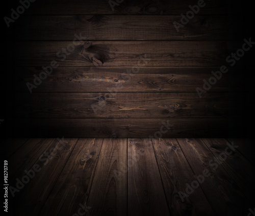 dark wood planks background for the product © xamtiw