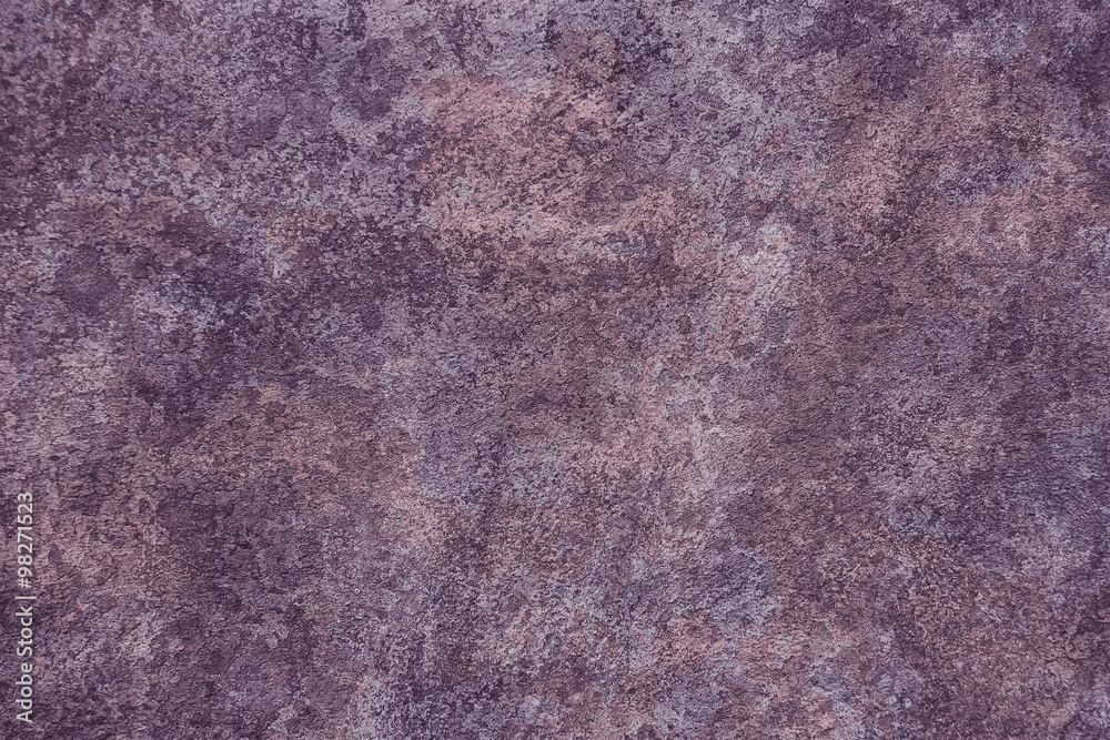 Fototapeta premium Grunge texture. Violet wall.