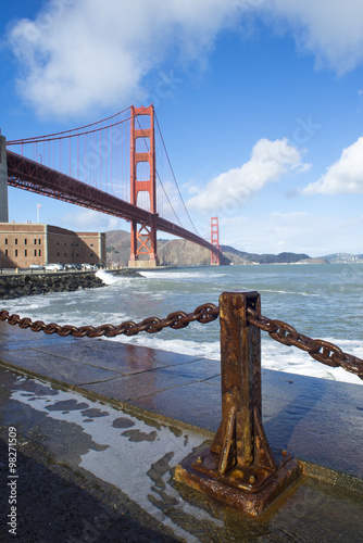 Golden Gate Bridge at Fort Point