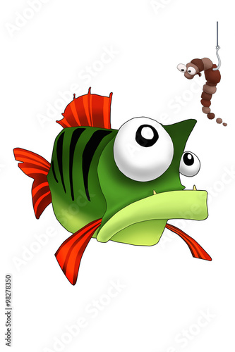 Hungry perch
