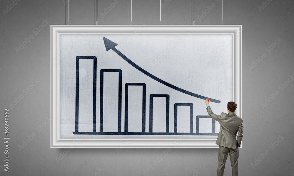 Income and growth concept Income and growth concept