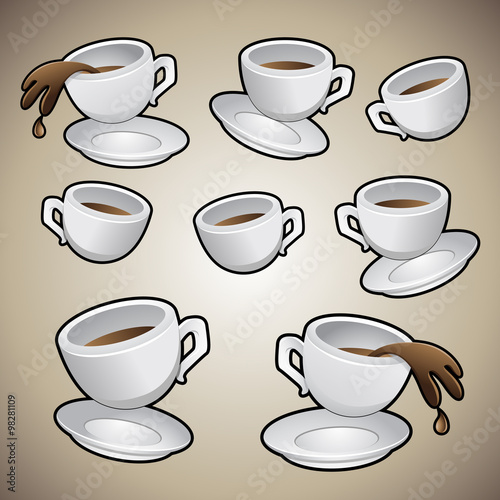 Coffee Cups Set