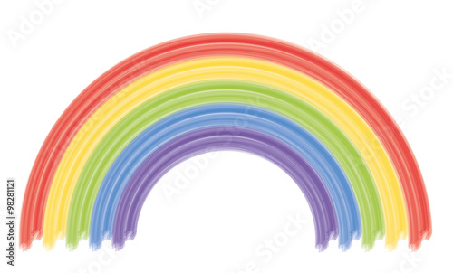 Abstract Colorful Rainbow