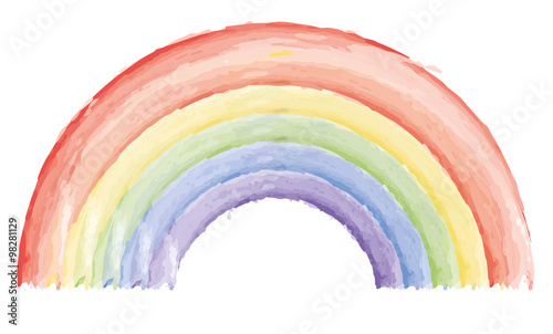 Abstract Colorful Rainbow