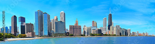 Chicago Lakeshore Panorama