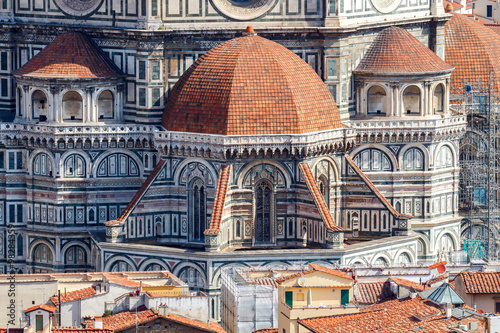 Fototapeta Florence. View of the city from above.
