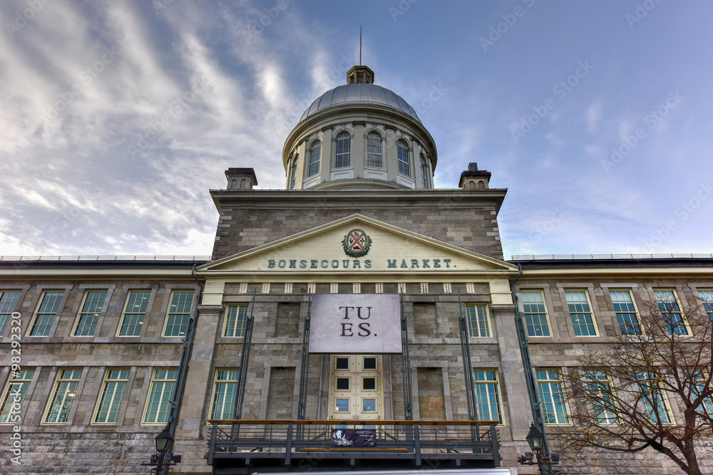 Bonsecours Market, Old Montreal, Quebec, Canada