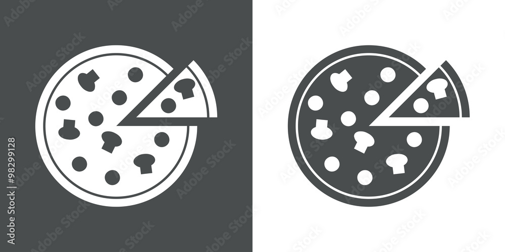 Icono plano Pizza #5 Icono plano Pizza #5