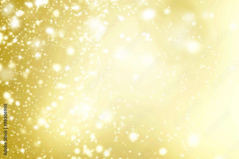 Abstract Background with Shimmering lights. Gold and white color Abstract Background with Shimmering lights. Gold and white color