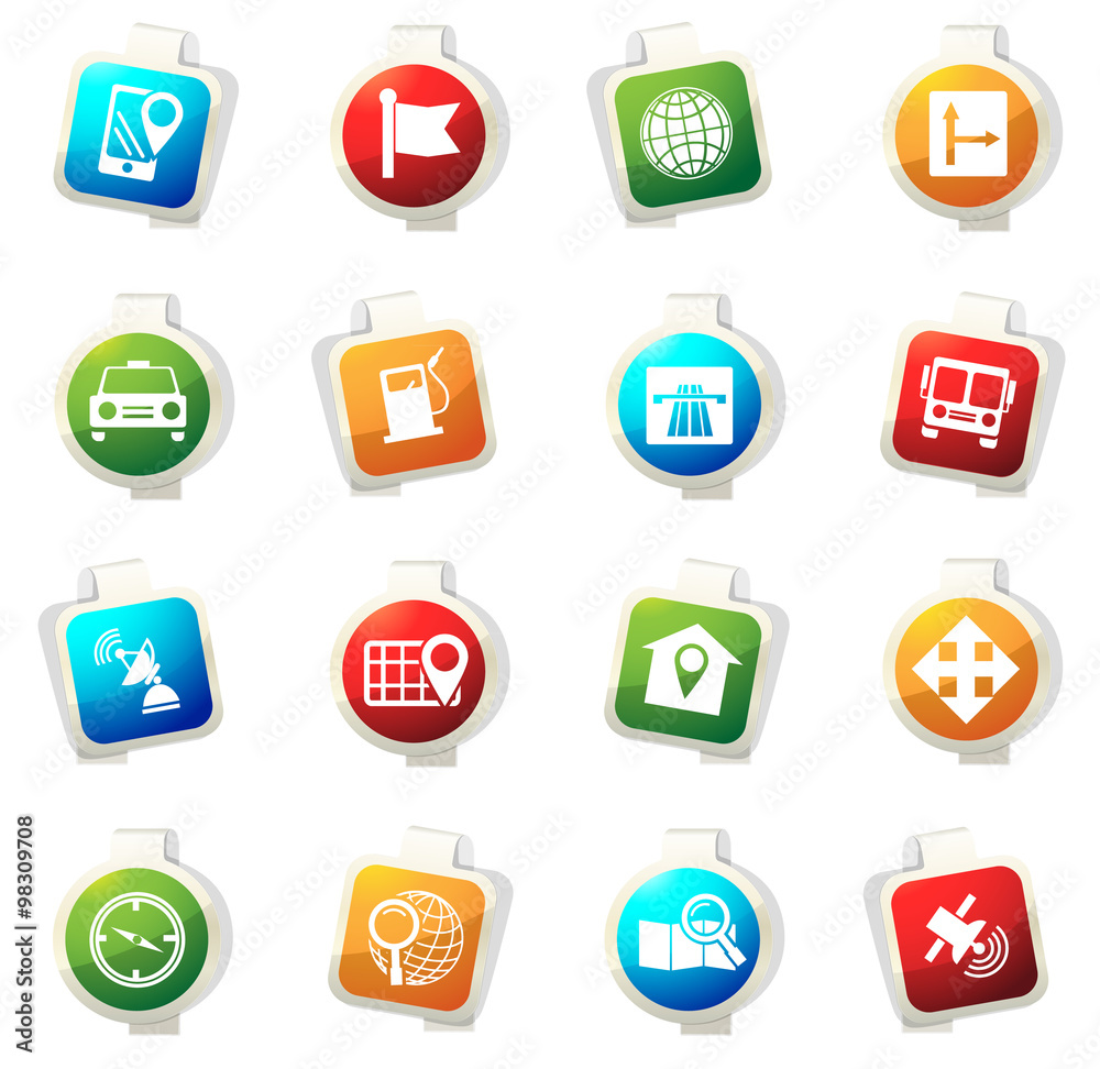 Navigation icons Navigation icons
