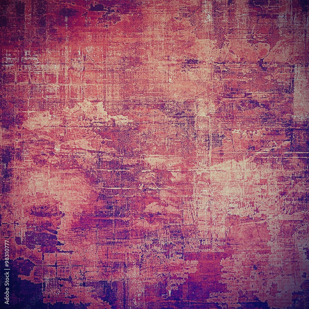 Obraz premium Grunge texture, may be used as background. With different color patterns: red (orange); purple (violet); pink; blue