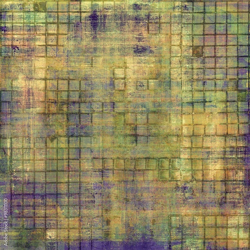 Abstract grunge background or old texture. With different color patterns  yellow  beige   brown  purple  violet   green