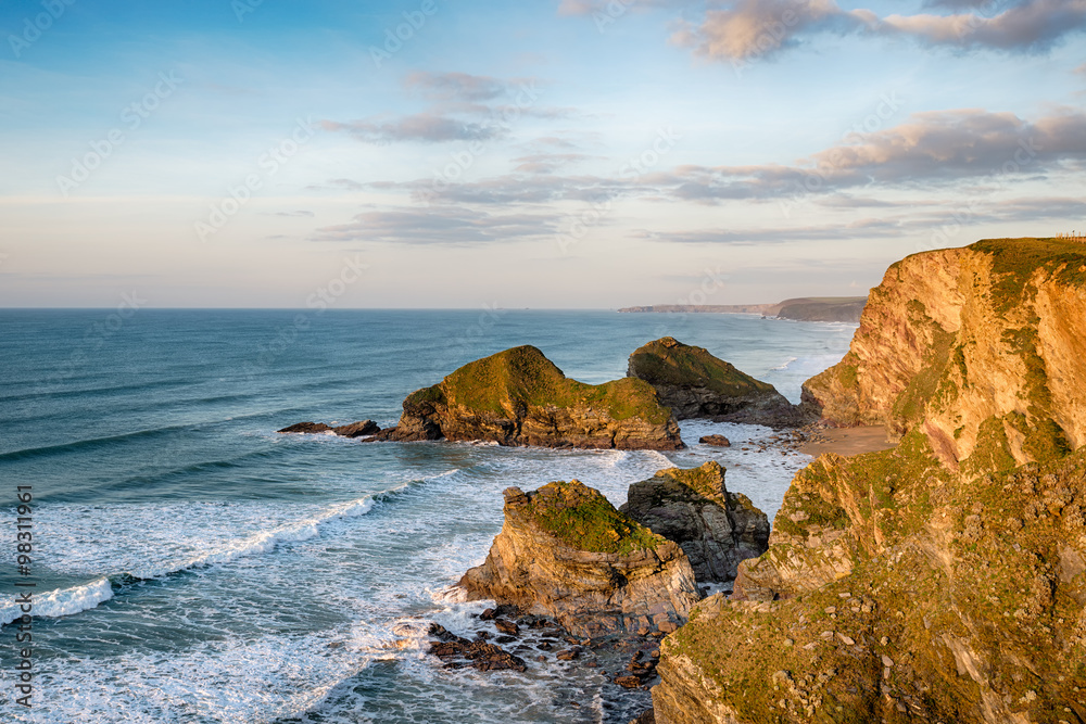 Dramatic Cornwall Coastline Dramatic Cornwall Coastline