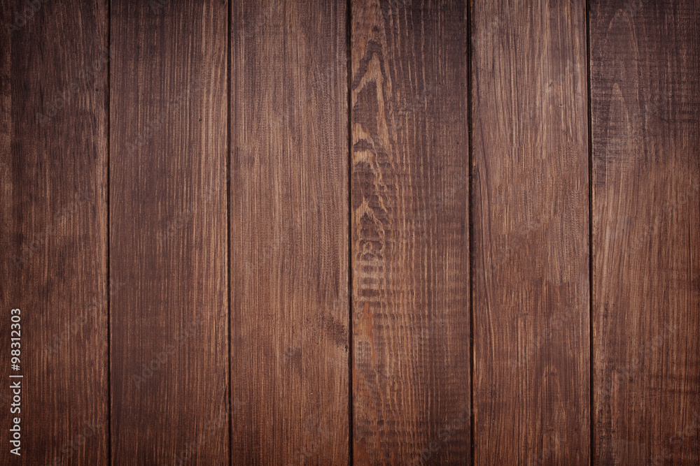 wooden table background top view Stock-Foto | Adobe Stock
