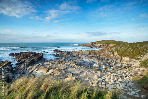 The Coast path at Newquay in Cornwall