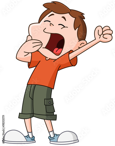 Yawn kid