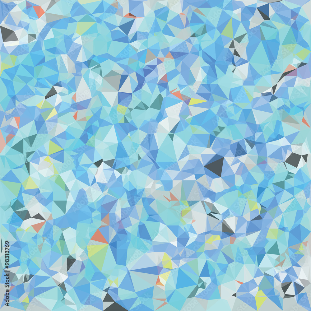 Fototapeta blue color mosaic
